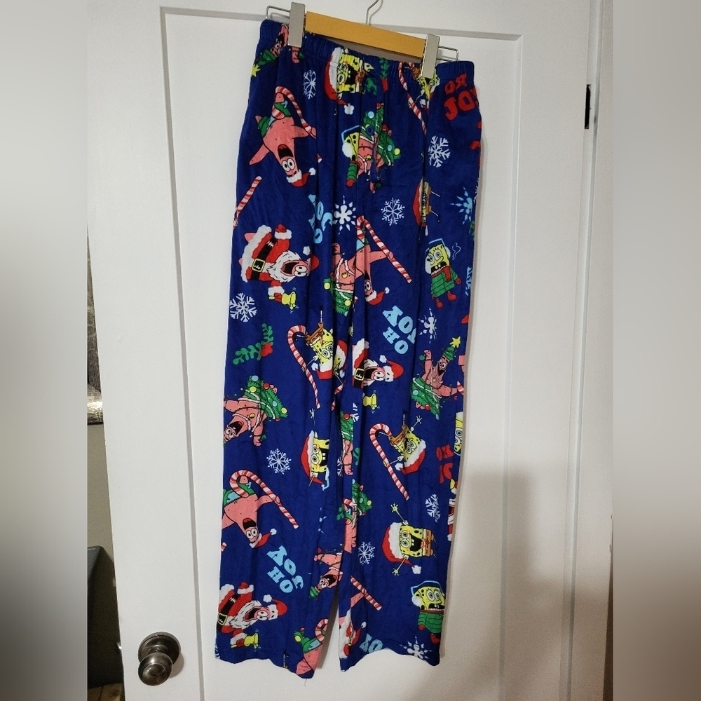 Sponge Bob x-mas pajamas size medium